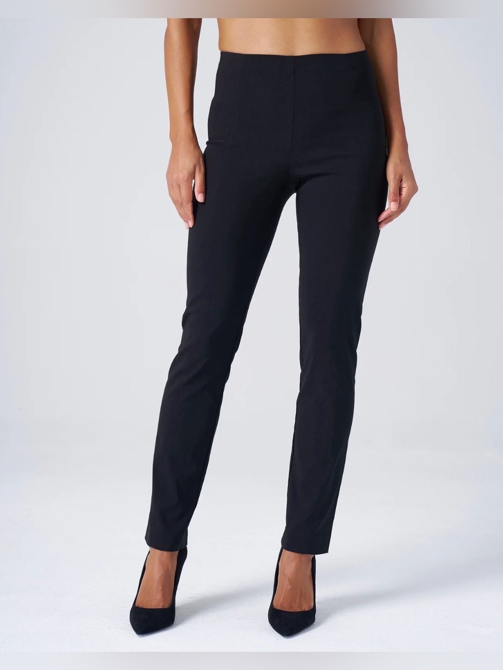 Franne Golde Original Magic All Season Tapered Pant in Black